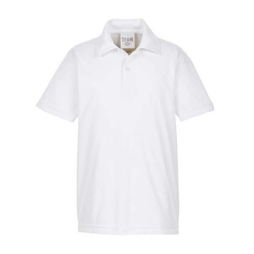 Team 365 TT51Y Youth Zone Performance Polo - White