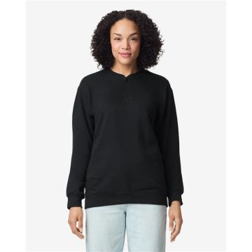 Gildan SF008 Softstyle Midweight 1/4 Zip Sweatshirt