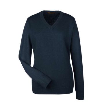 Harriton M420W Womens Pilbloc V-Neck Sweater