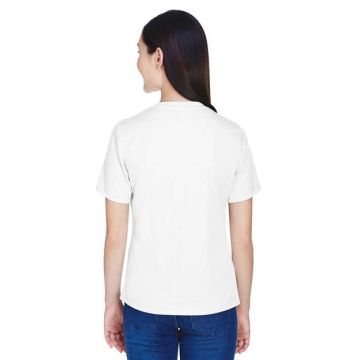 Team 365 TT11W Women's Zone Performance T-Shirt - White