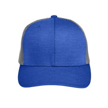 Team 365 TT802Y Youth Zone Sonic Heather Trucker Cap