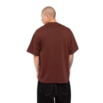 Shaka Wear SHMHSS Max Heavyweight T-Shirt - Brown