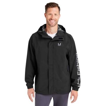 Huk H400159 Storm Rain Jacket - Black