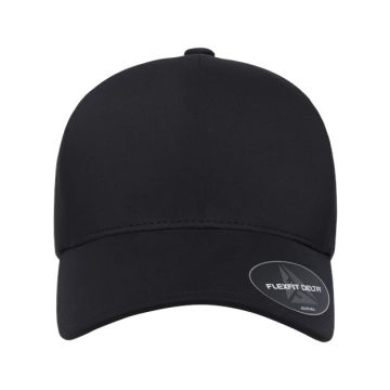 Flexfit 180AP Delta® Snapback Perforated Cap - Black