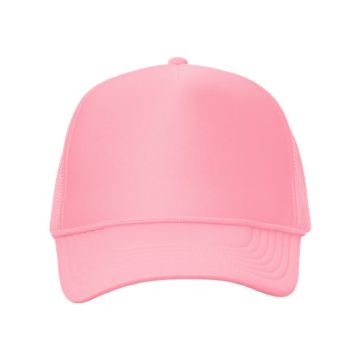 Valucap VC700 Foam Mesh-Back Trucker Cap - Pink