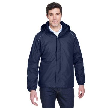 Core365 88189 Brisk Insulated Jacket - Black