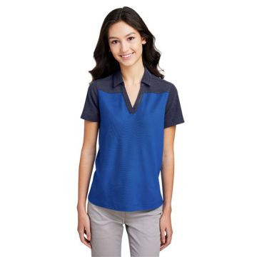 Core365 CE112CW Women's Fusion ChromaSoft™ Colorblock Polo