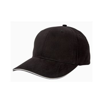 Big Accessories BX004 Brushed Twill Sandwich Cap