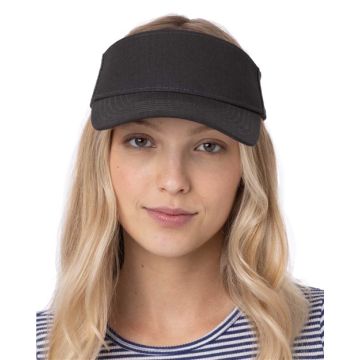 Big Accessories BA641 Lariat Visor - Black