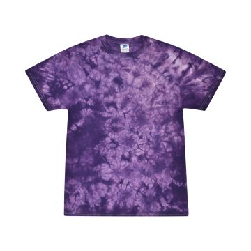 Tie-Dye 1390 Crystal Wash T-Shirt - PURPLE