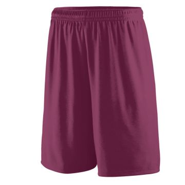 Augusta Sportswear 1420 Training Shorts - MAROON