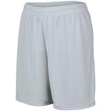 Augusta Sportswear 1423 Ladies Octane Shorts - SILVER