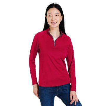 Core365 CE418W Women's Origin Performance Pique Quarter-Zip Pullover