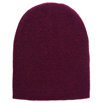 Yupoong 1500 Adult Knit Beanie - MAROON