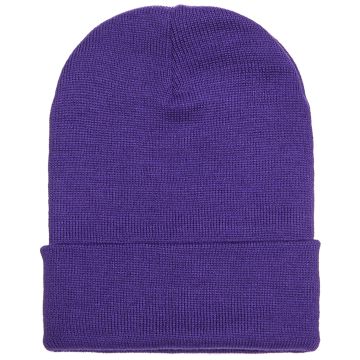 Yupoong 1501 Adult Cuffed Knit Beanie - PURPLE