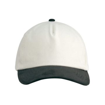 Big Accessories BA710 Two-Tone Corduroy Cap