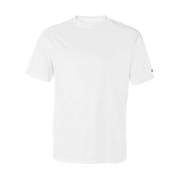 Badger 4120 B-Core Sport Shoulders T-Shirt - 2XL - White