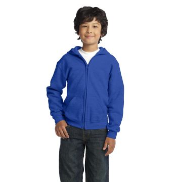 Gildan 18600B DISCONTINUED Youth Heavy Blend Full-Zip Hooded Sweatshirt