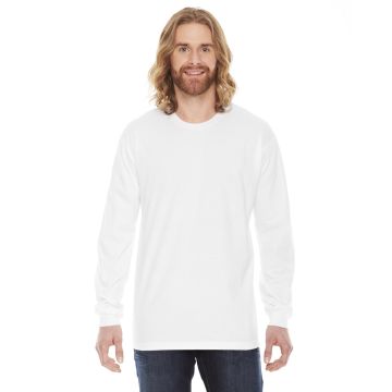 American Apparel 2007 Unisex Fine Jersey Long-Sleeve T-Shirt - WHITE
