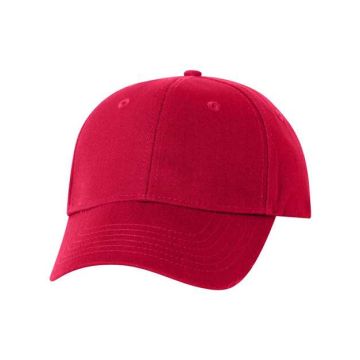Valucap VC600 Chino Cap - Adjustable - Red