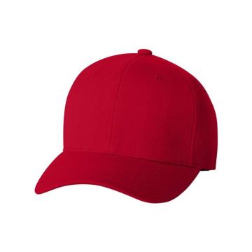 Flexfit 6477 Wool-Blend Cap - S/M - Red