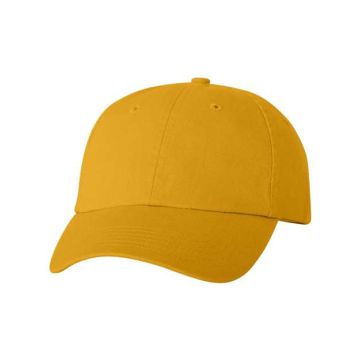 Valucap VC300A Adult Bio-Washed Classic Dad Hat - Adjustable - Gold