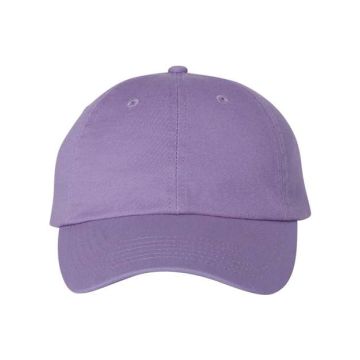 Valucap VC300A Adult Bio-Washed Classic Dad Hat - Adjustable - Lavender