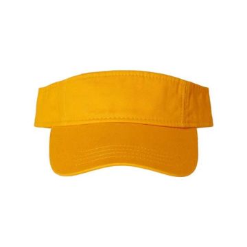 Valucap VC500 Bio-Washed Visor - Adjustable - Gold