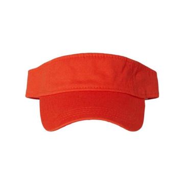 Valucap VC500 Bio-Washed Visor - Adjustable - Orange