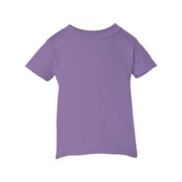Rabbit Skins 3401 Infant Cotton Jersey Tee - 6M - Lavender