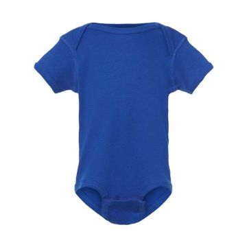 Rabbit Skins 4400 Infant Baby Rib Bodysuit - NB - Royal