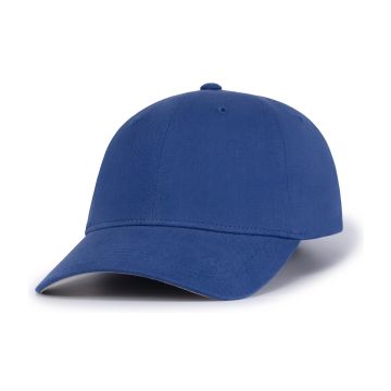 Augusta Sportswear 220C Brushed Cotton Twill Hook-And-Loop Adjustable Cap - ROYAL