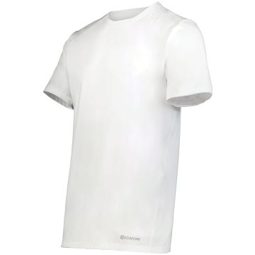 Augusta Sportswear 222236 Youth Essential Tee Powered by Coolcore® - WHITE