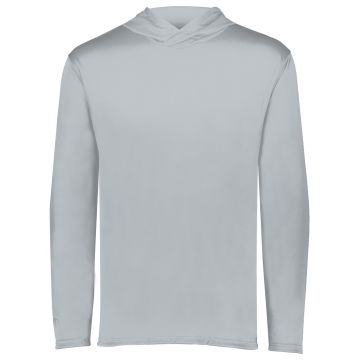 Holloway 222830 Men's Momentum Hooded Sweatshirt - SILVER
