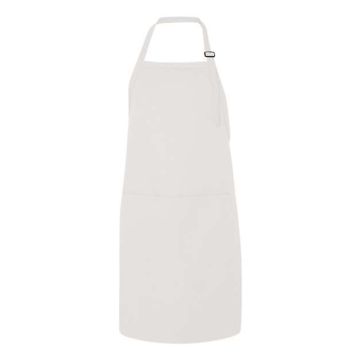Chef Designs TT30 Premium Bib Apron - One Size - White