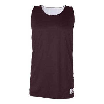 Badger 4129 B-Core Reversible Tank Top - S - Maroon