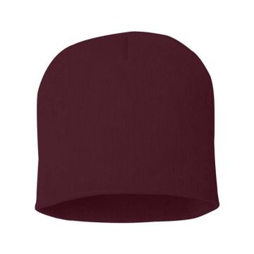 Sportsman SP08 8" Beanie - One Size - Maroon