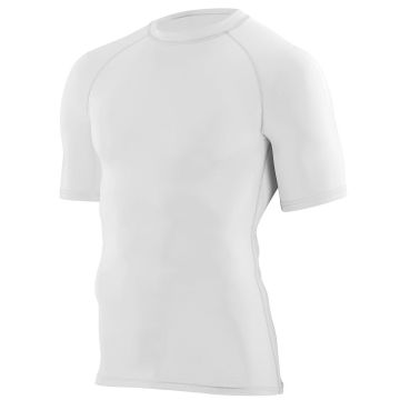 Augusta Sportswear 2600 Hyperform Compression Short Sleeve Tee - WHITE