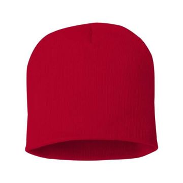 Sportsman SP08 8" Beanie - One Size - Red