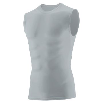Augusta Sportswear 2602 Hyperform Compression Sleeveless Tee - SILVER