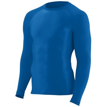 Augusta Sportswear 2604 Hyperform Compression Long Sleeve Tee - ROYAL