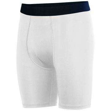 Augusta Sportswear 2615 Men's Hyperform Compression Short - WHITE