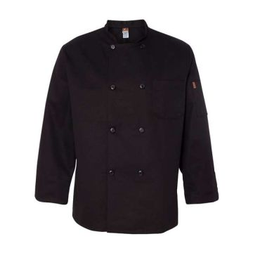 Chef Designs KT76 Black Traditional Coat