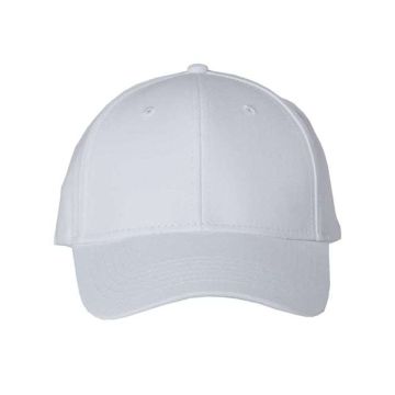 Valucap VC600 Chino Cap - Adjustable - White