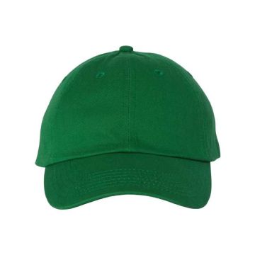 Valucap VC300A Adult Bio-Washed Classic Dad Hat - Adjustable - Kelly