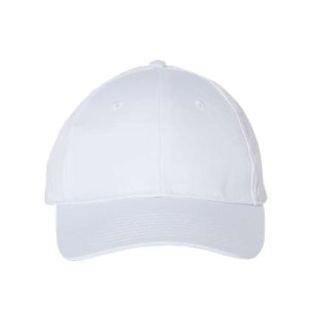 Valucap VC100 Lightweight Twill Cap - Adjustable - White