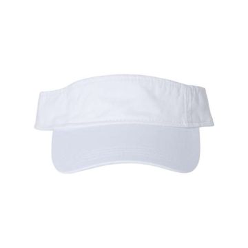 Valucap VC500 Bio-Washed Visor - Adjustable - White