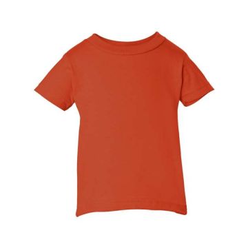 Rabbit Skins 3401 Infant Cotton Jersey Tee - 6M - Orange