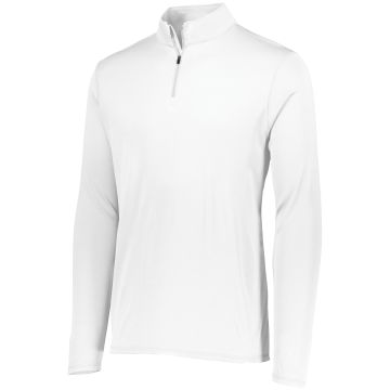 Augusta Sportswear 2785 Attain Wicking 1/4 Zip Pullover - WHITE