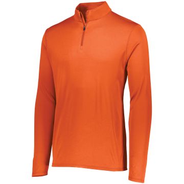Augusta Sportswear 2785 Attain Wicking 1/4 Zip Pullover - ORANGE